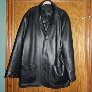 Men's Jose RoCa Barcelona Spain Black Leather